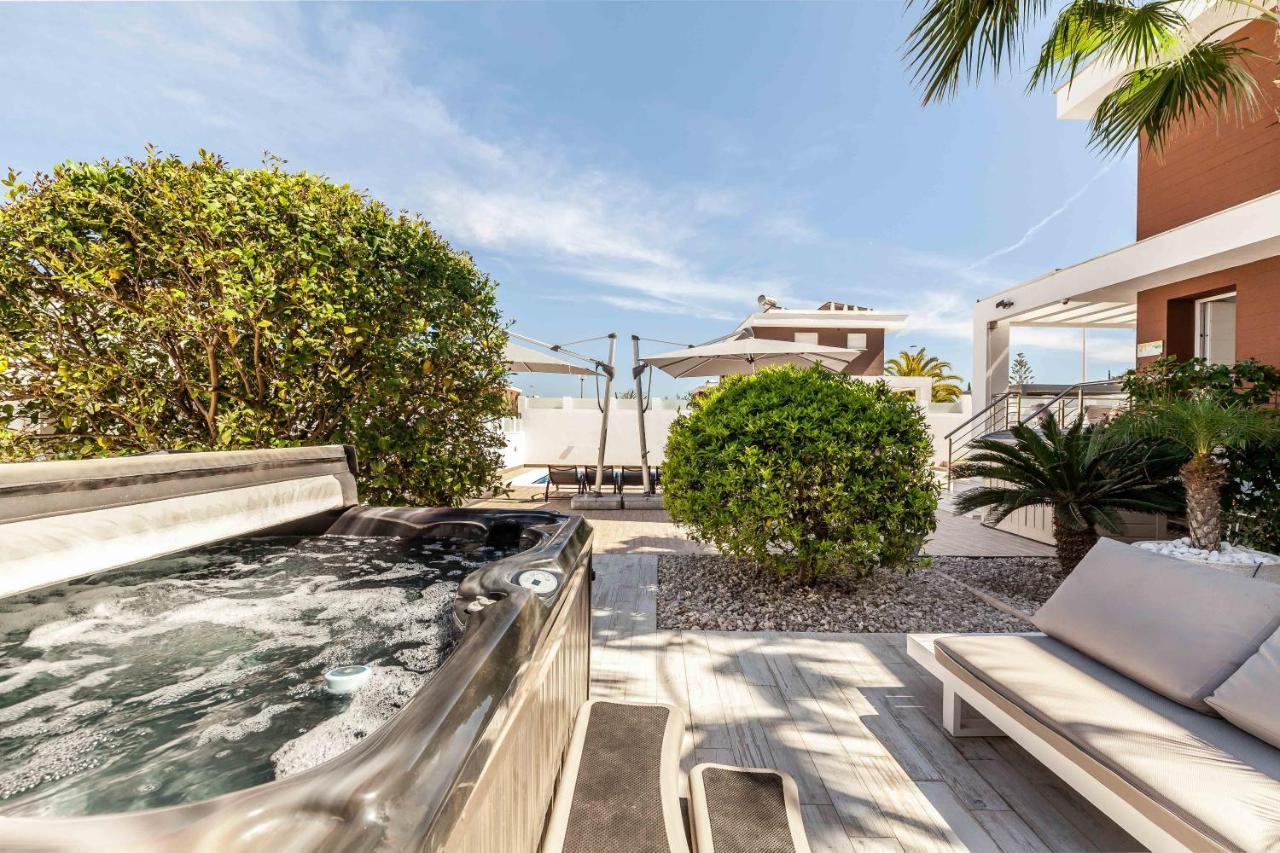 Casa Bos Orange Wellness Luxury Entire Villa Jacuzzi & Pool Gran Alacant Near Beach Puerto Marino Bagian luar foto