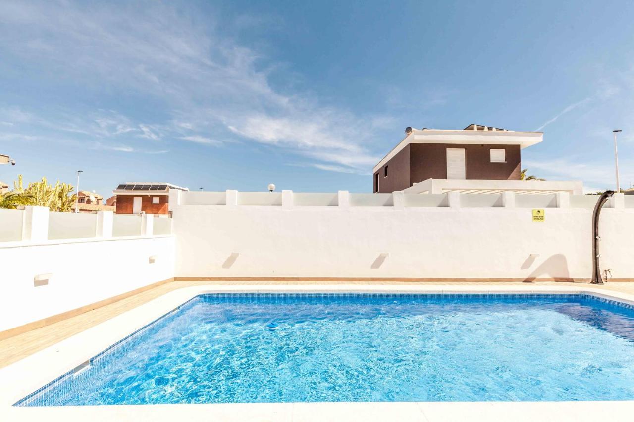 Casa Bos Orange Wellness Luxury Entire Villa Jacuzzi & Pool Gran Alacant Near Beach Puerto Marino Bagian luar foto