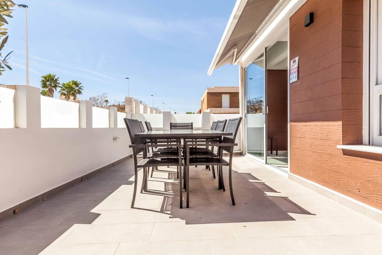 Casa Bos Orange Wellness Luxury Entire Villa Jacuzzi & Pool Gran Alacant Near Beach Puerto Marino Bagian luar foto