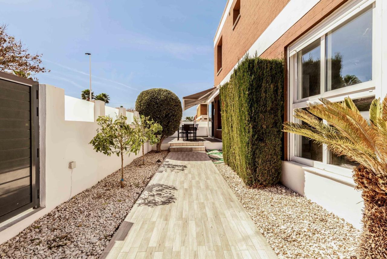 Casa Bos Orange Wellness Luxury Entire Villa Jacuzzi & Pool Gran Alacant Near Beach Puerto Marino Bagian luar foto